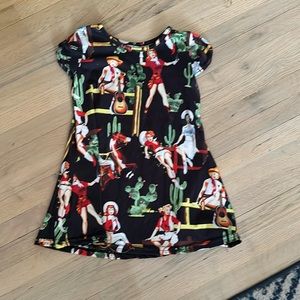Retro cowgirl dress
